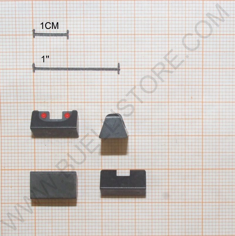 BERETTA RICAMBIO TACCA DI MIRA POSTERIORE IN ACCIAIO INOX PER 92 E 98