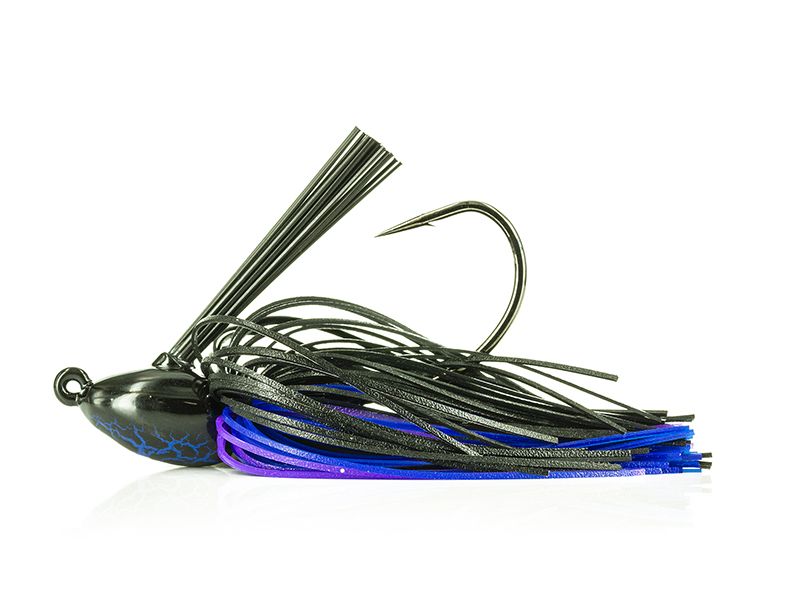 MOLIX TENAX JIG 1/2 OZ #301 BLACK BLUE PURPLE