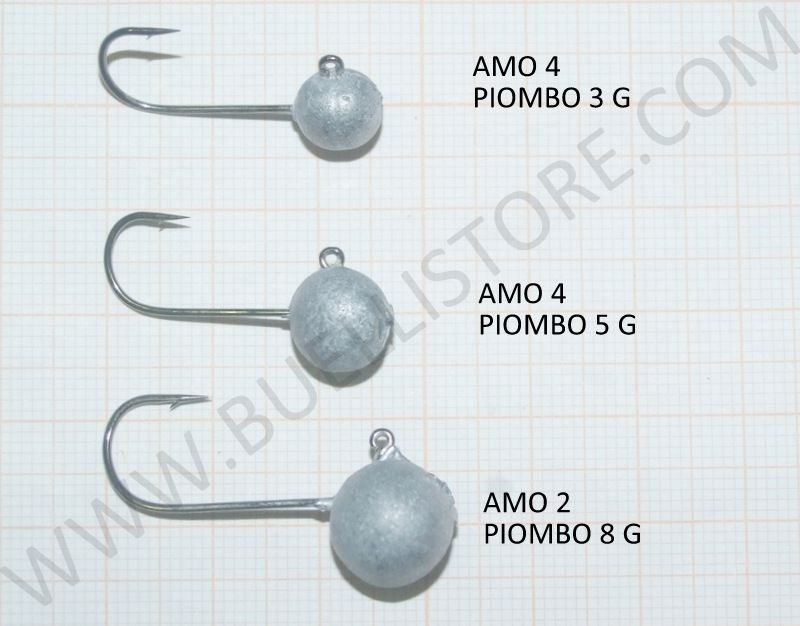 TESTINE PIOMBATE BULLET STAND UP 5 G AMO #4