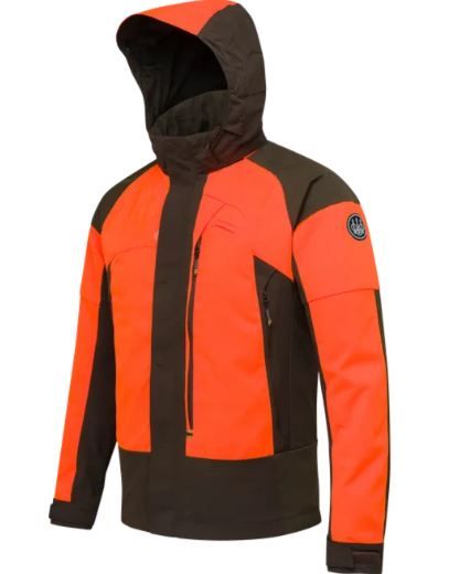 BERETTA - GIACCA UOMO DA CACCIA THORN RESISTANT EVO - ARANCIO E MARRONE