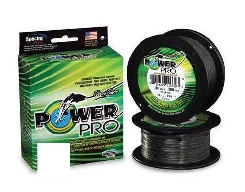 TRECCIATO POWER PRO - 455 MT - 0.46 MM - MOSS GREEN