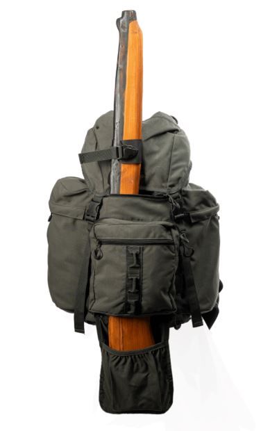 ZAINO 32 L DA CACCIA IDROREPELLENTE CON PORTA-CARABINA ESTERNO - TONALE BACKPACK 