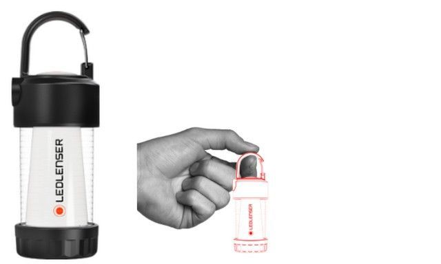 LED LENSER - ML4 WARM LIGHT - LAMPADA COMPATTA RICARICABILE - 300 LUMENS - 40 ORE