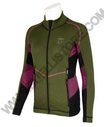 TRABALDO ARIES - MAGLIA TECNICA DONNA - MANICHE LUNGHE - S