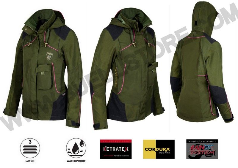 TRABALDO ARTEMIS - GIACCA IMPERMEABILE DA DONNA - TG XL