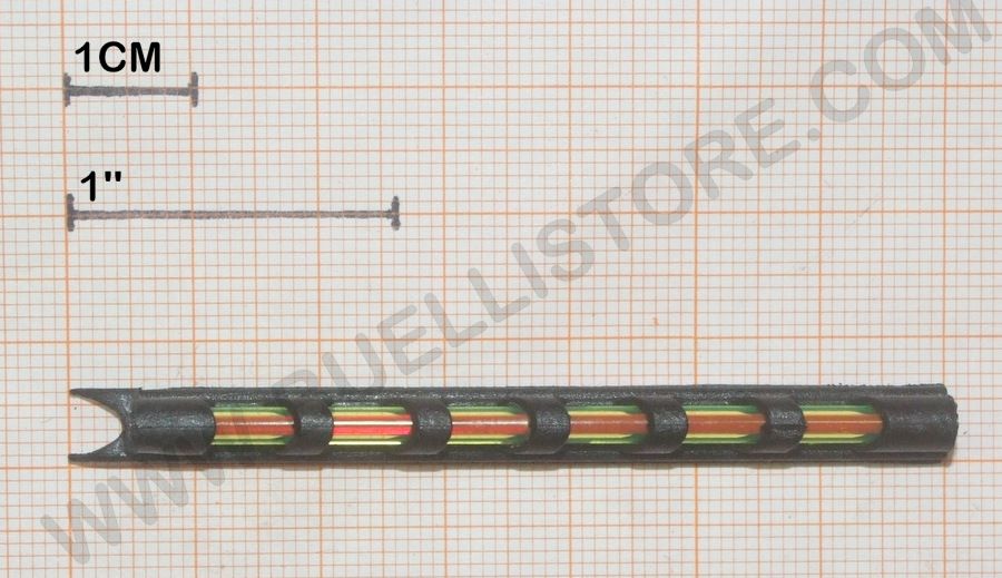 TRUGLO GLODOT MIRINO ADESIVO IN FIBRA OTTICA DOPPIA VERDE / ROSSA 