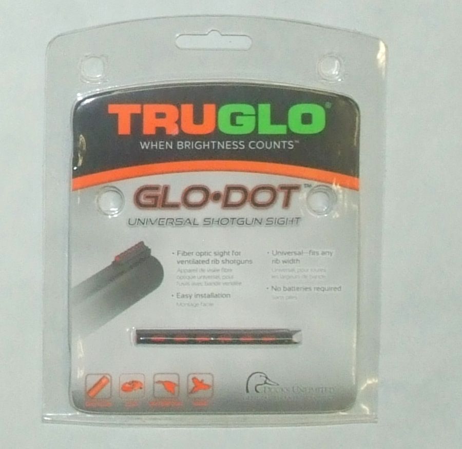 TRUGLO GLODOT MIRINO ADESIVO IN FIBRA OTTICA ROSSA