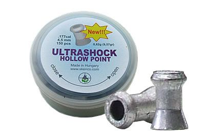 SKENCO PIOMBINI ULTRASHOCK HOLLOW POINT cal. 5,5 (.22) - 100pz.