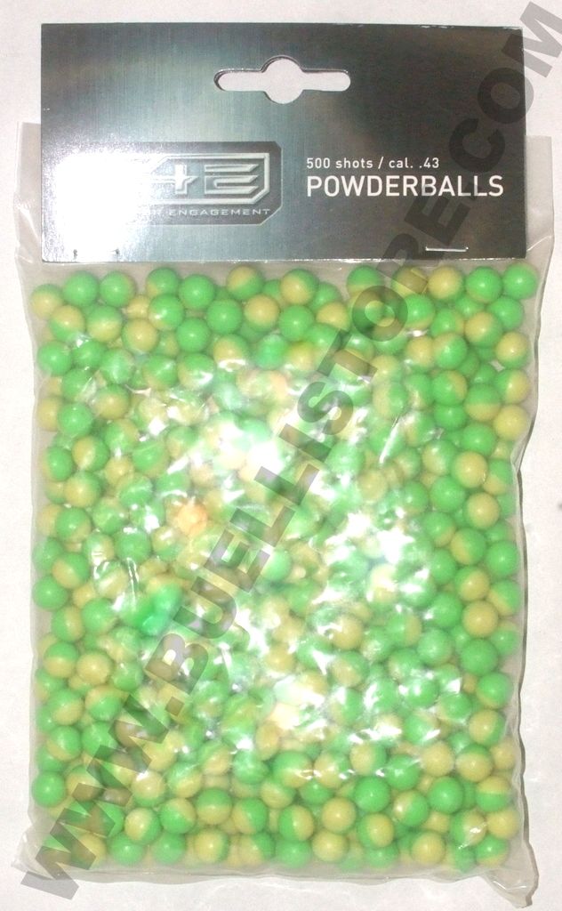 umarex chalkballs green yellow