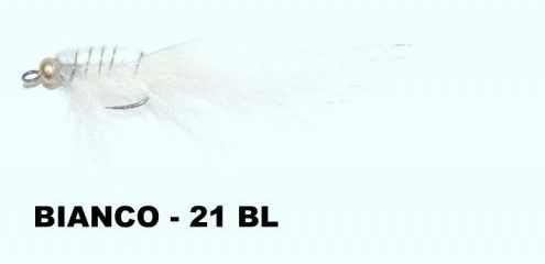 VANFOOK - RABBIT LEECH ZONKER JIG - 2 GRAMMI - WHITE