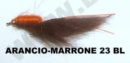 VANFOOK - RABBIT LEECH ZONKER JIG - 2 GRAMMI - ARANCIO MARRONE