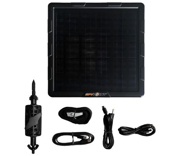 PANNELLO SOLARE CON BATTERIA AL LITIO PER FOTOTRAPPOLA  - SPLB-10 