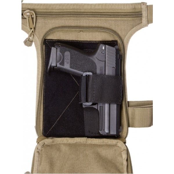 VEGA HOLSTER BORSA PORTA PISTOLA MULTITASCA IN CORDURA COLORE NERO 2B/35