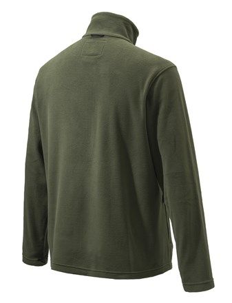 PILE LEGGERO FULL ZIP FLEECE - BERETTA VERDE SCONTO 50% 