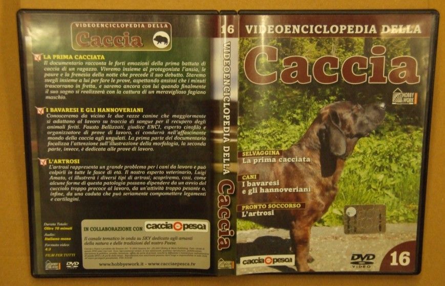VIDEOENCICLOPEDIA DELLA CACCIA DVD N.16
