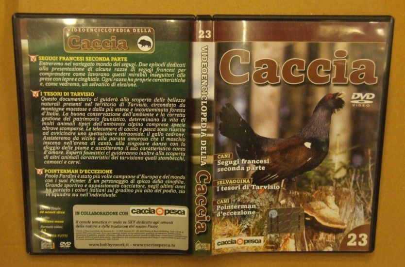 VIDEOENCICLOPEDIA DELLA CACCIA DVD N.23