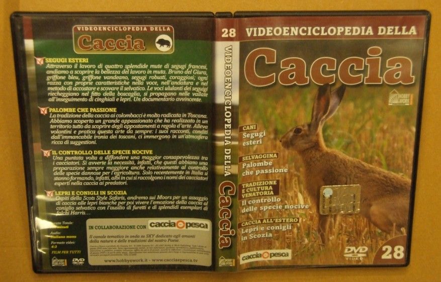 VIDEOENCICLOPEDIA DELLA CACCIA DVD N.28