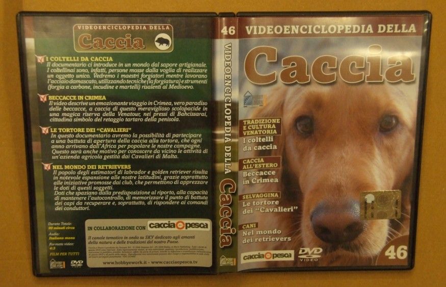 VIDEOENCICLOPEDIA DELLA CACCIA DVD N.46