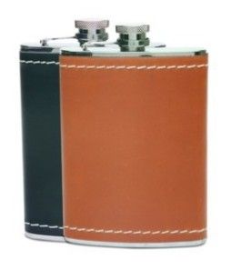 STARWINGS FIASCHETTA RIVESTIMENTO CUOIO NERO 