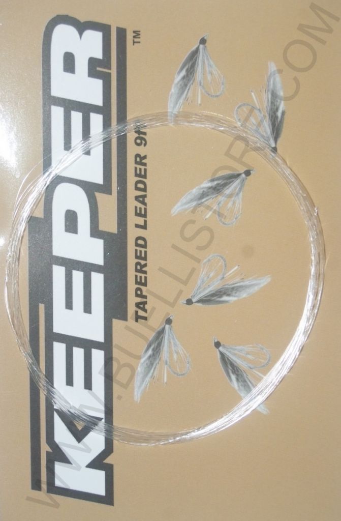 VISION TAPERED LEADER 9FT 5X