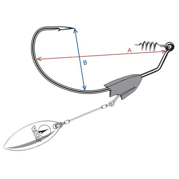 VMC SWIMBAIT BLADED - 10.5g 6/0