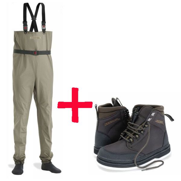 VISION KIT WADERS + SCARPONE TAGLIA M-42