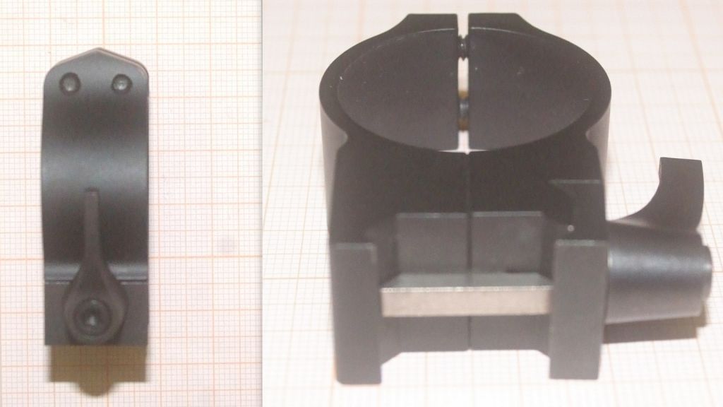 WARNE MAXIMA ATTACCHI CON SGANCIO RAPIDO LE OTTICHE CON TUBO DA 30 mm PER SLITTE WEAVER