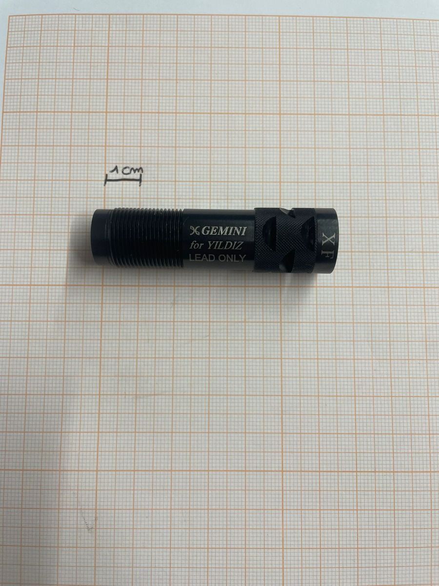 STROZZATORE GEMINI PORTED +20mm YILDIS SYSTEM PER FUCILI DA CACCIA E DA TIRO CALIBRO 28 XF