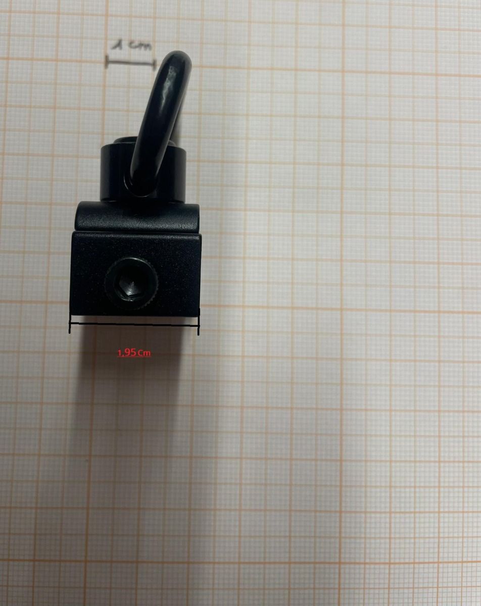 GIRELLA ATTACCO BRETELLA PER SLITTE WEAVER E PICCATINI