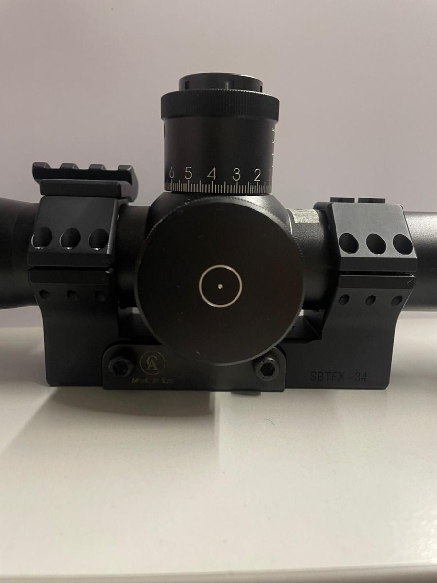 SCHMIDT & BENDER 12-50X56 PM II 2.BE P4F 1/8 MOA cw MT/DT - USATA 