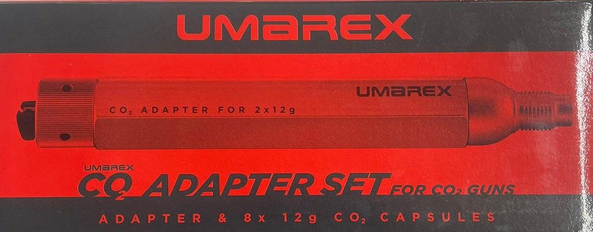 UMAREX ADATTATORE X 2 CO2 DA 12 G E 8 X12 G CO2 CAPSULES