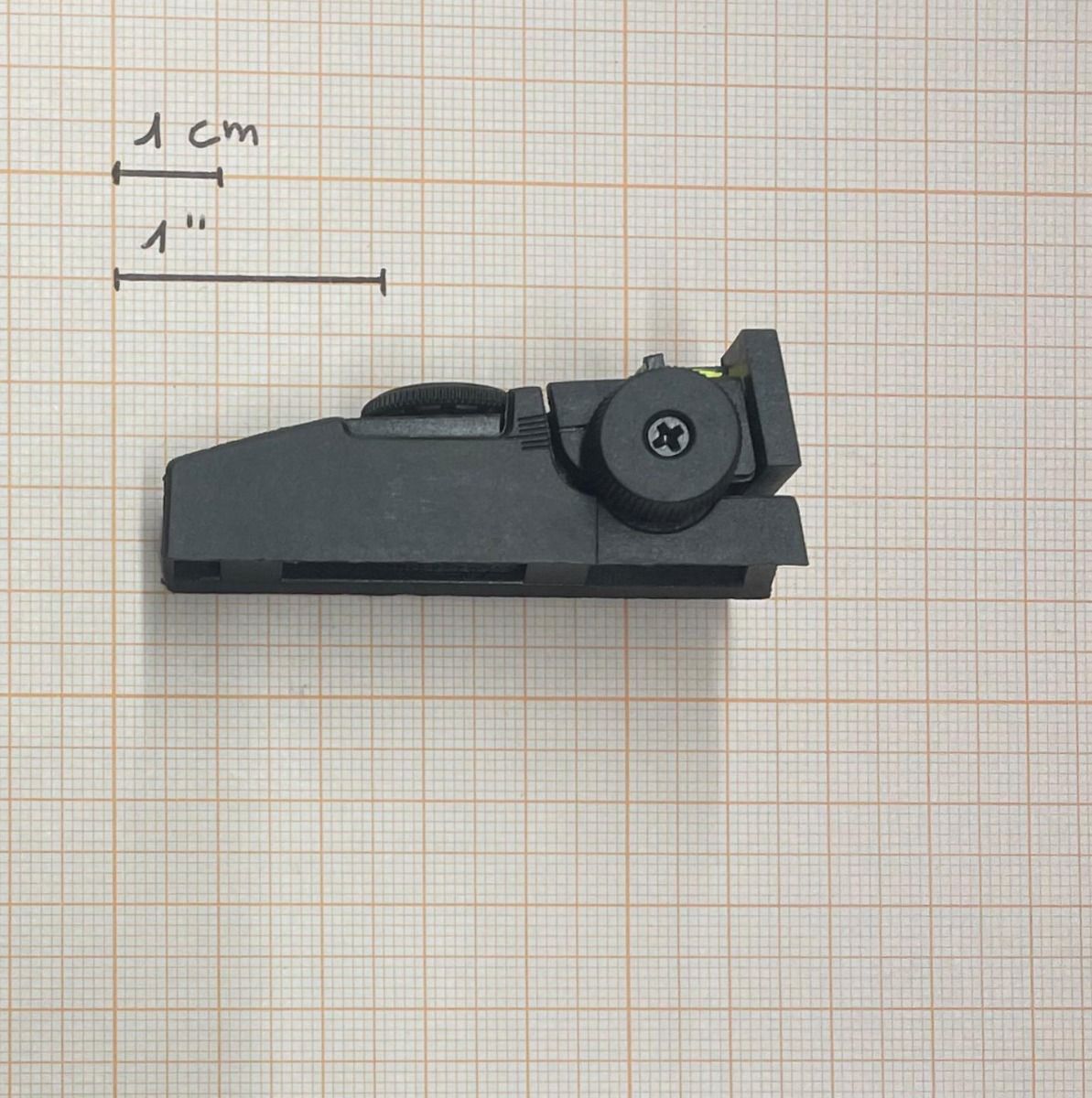 STOEGER A30 - F40 - RICAMBIO ASSIEME TACCA DI MIRA REGOLABILE CON FIBRA OTTICA 
