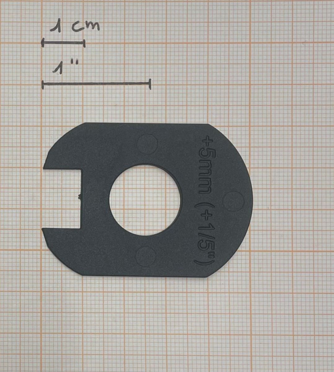 FABARM PIASTRINA DI REGOLAZIONE  +5 mm PER H35