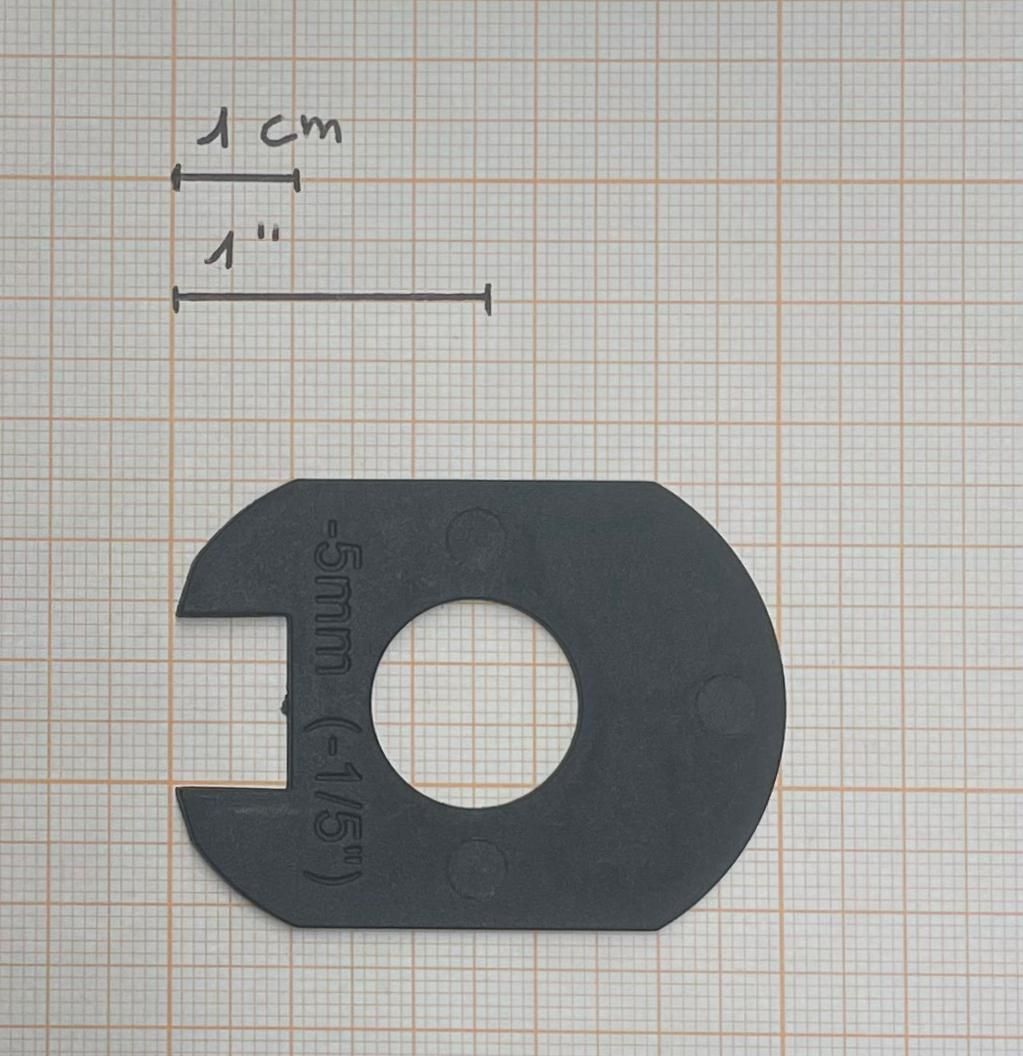 FABARM PIASTRINA DI REGOLAZIONE  -5 mm 
