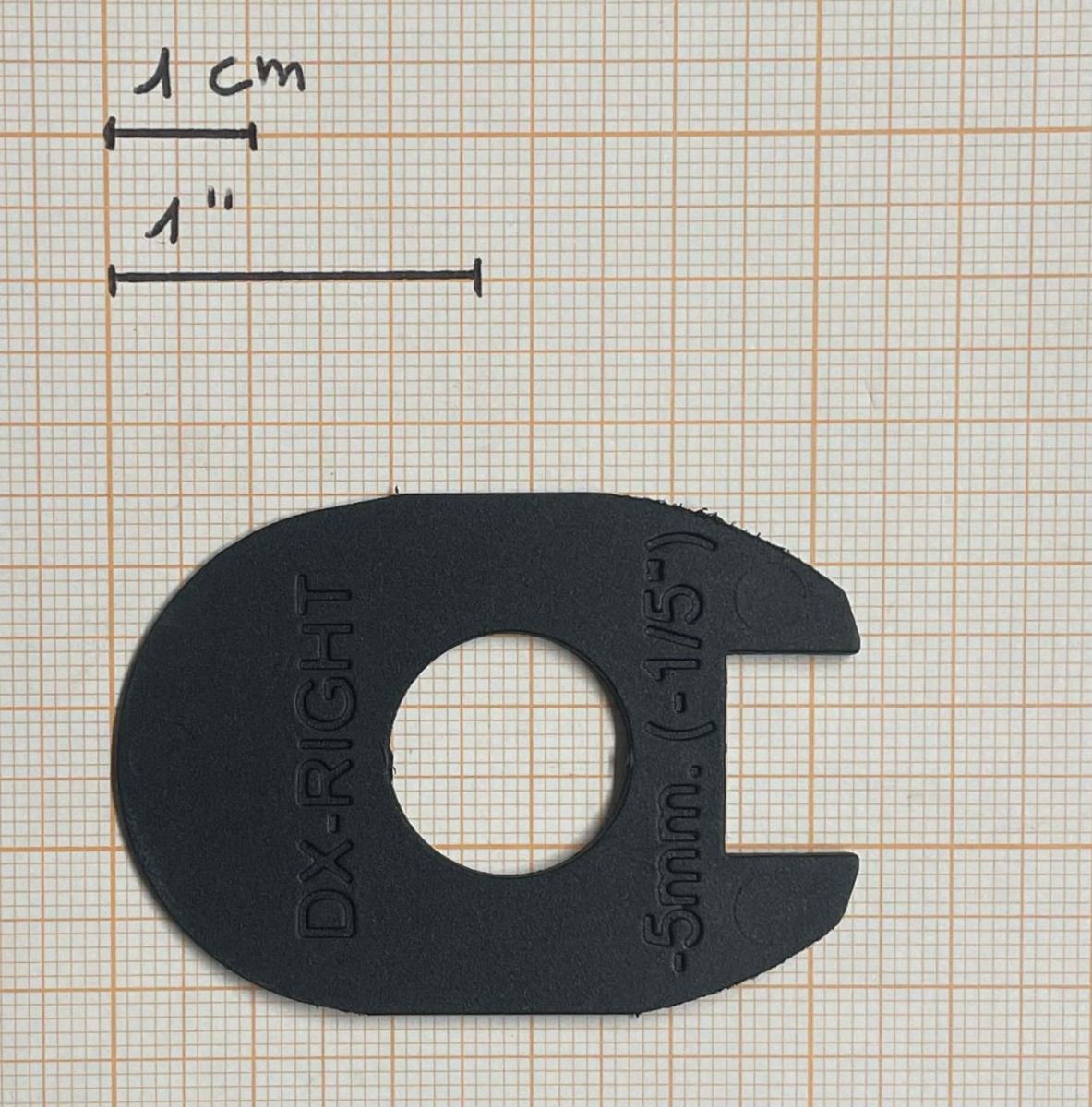 FABARM PIASTRINA DEVIAZIONE E PIEGA CALCIO  -5 mm PER L4S