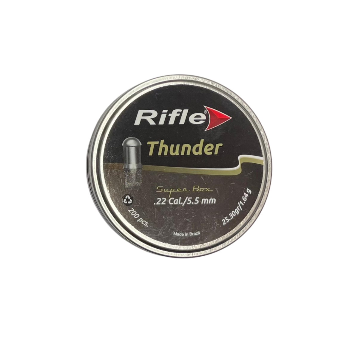 RIFLE PALLET SLUG THUNDER  .22 CAL/5.5 mm  1.64 g / 25.30 grs 200 PEZZI