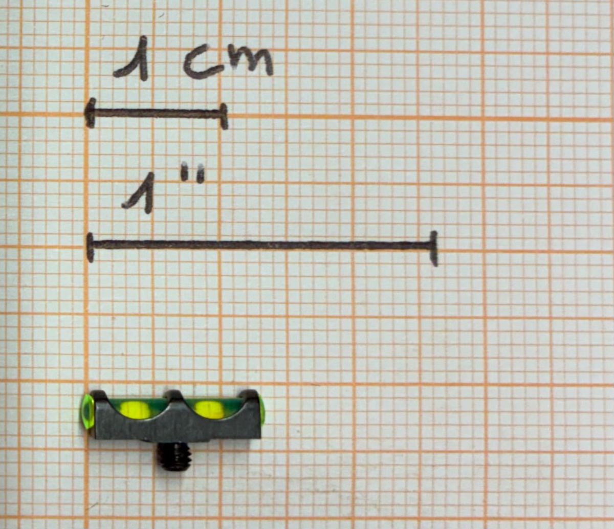 VITE MIRINO TRUGLO 2.6 mm GREEN | TG947CGM