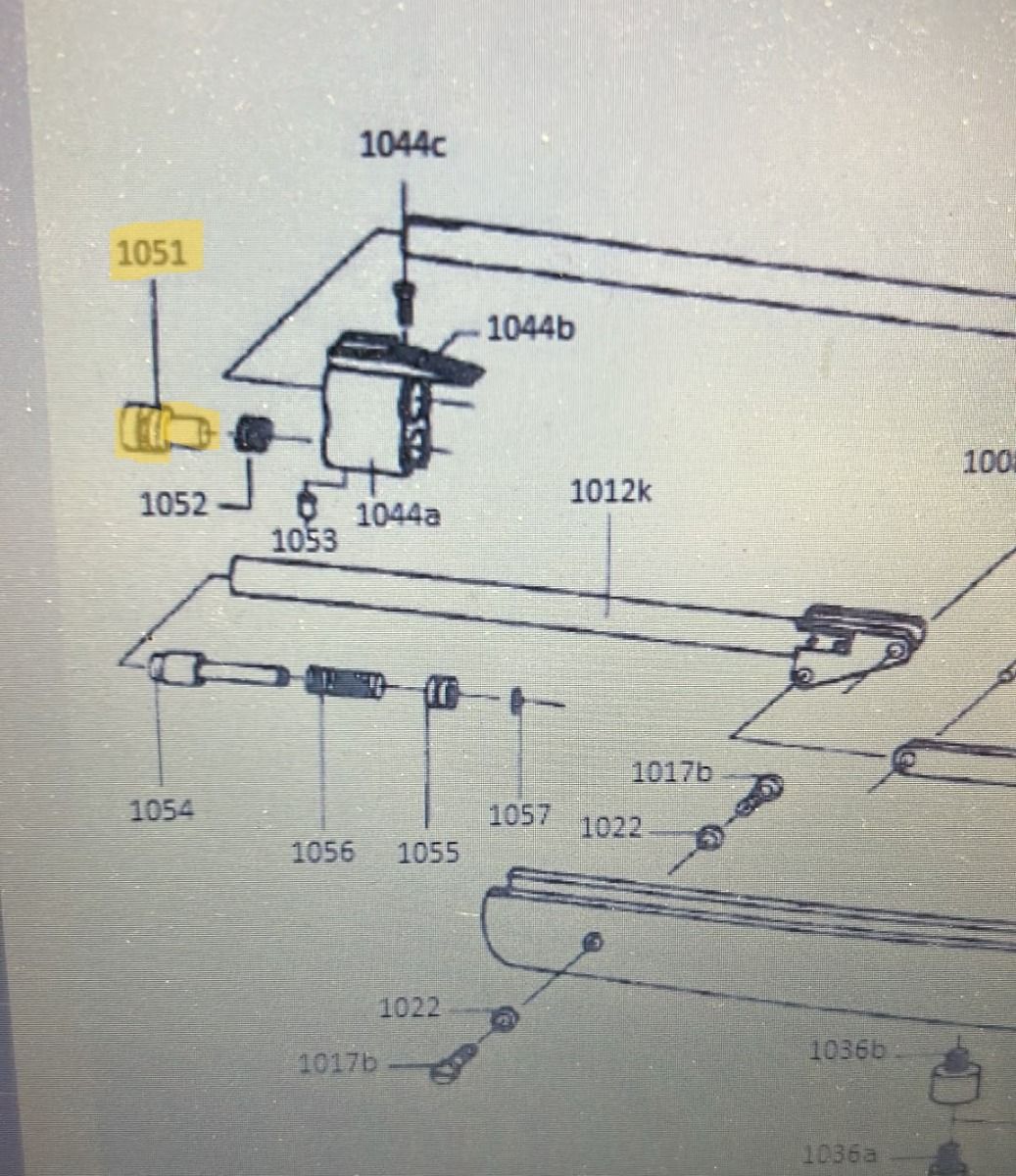 HW77 - HW977 PERNO PER CARABINE WEIHRAUCH 