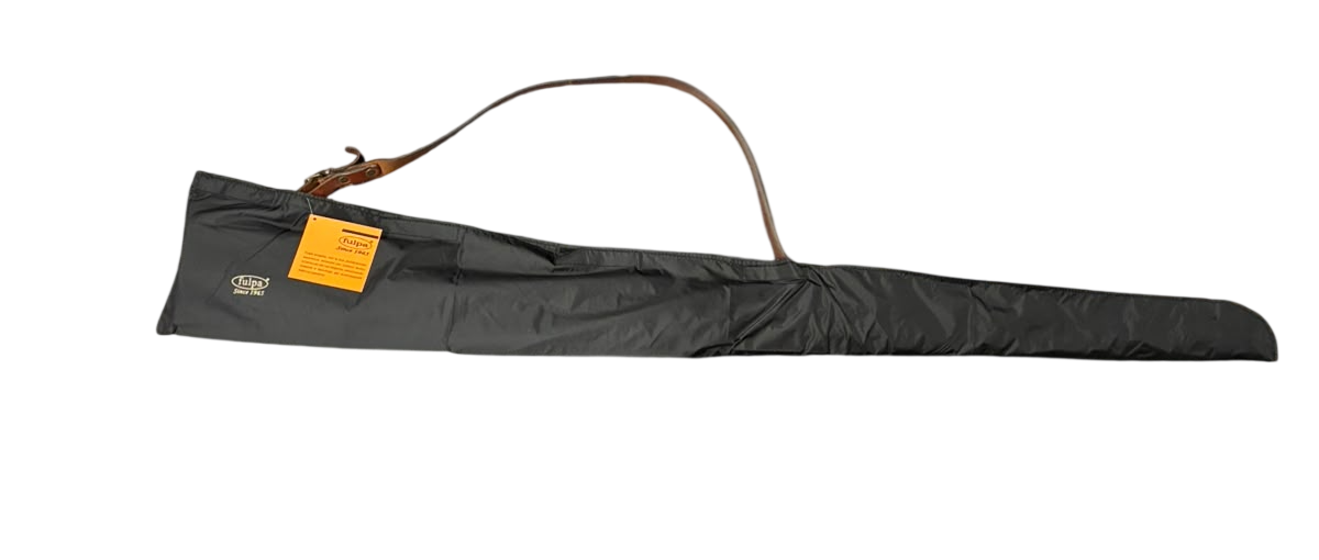 FULPA FODERO FUCILE ULTRA-LEGGERO NERO IN NYLON CON CHIUSURA LATERALE - 130 CM