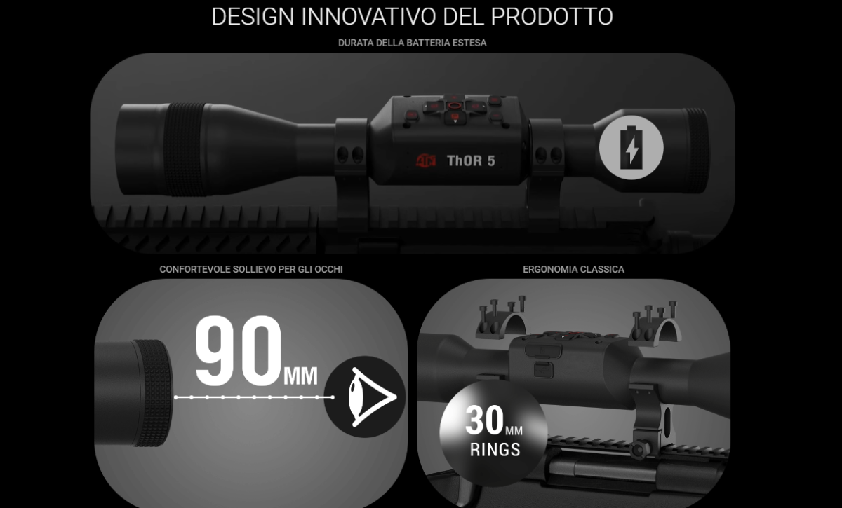 ATN MARS 5 LRF 320 - Ottica Termica 
