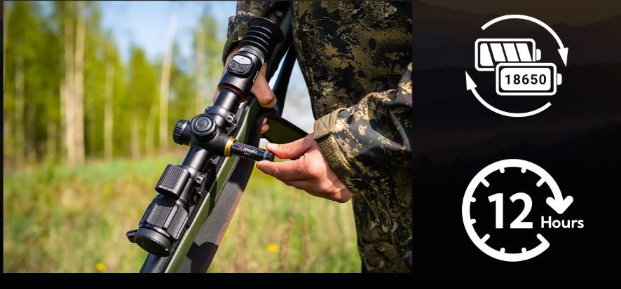 NOCPIX - CANNOCCHIALE TERMICO L35R  BOLT LEGGERO E  COMPATTO  CON TELEMETRO  