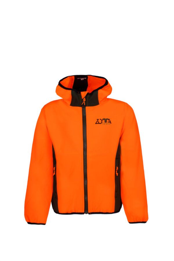  GIACCA DA CACCIA CALDA E TRASPIRANTE DA BAMBINO. ARANCIONE - LAOS ZOTTA FOREST TG 10