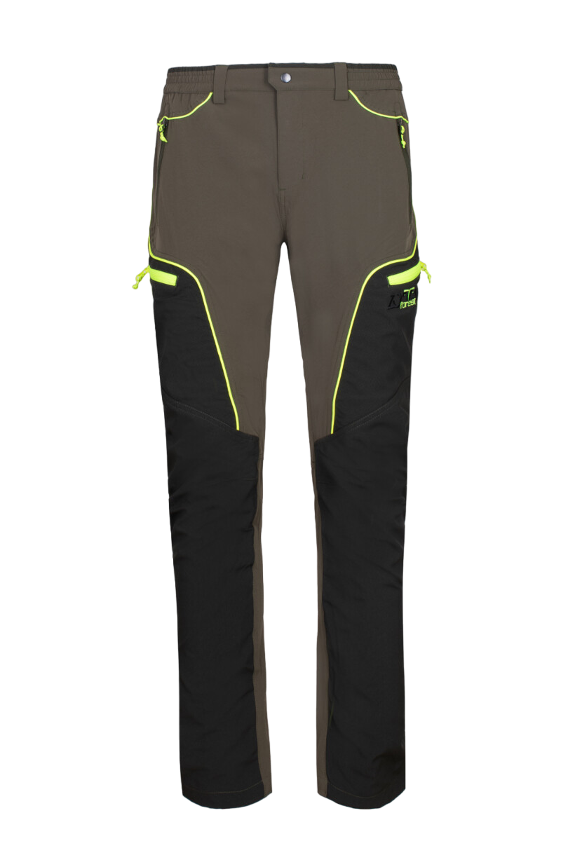 ZOTTA FOREST - PANTALONE ESTIVO DA CACCIA CON INSERTI VERDE FLUO - DREAM 