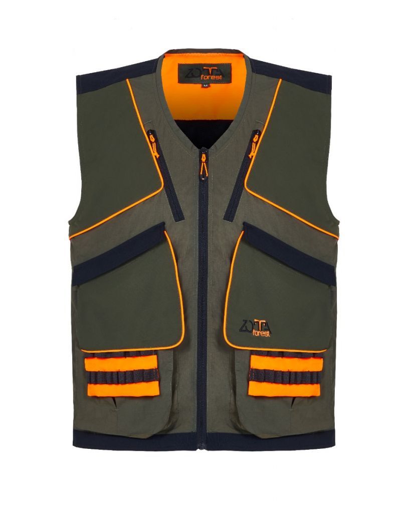 ZOTTA FOREST - FLAMING MAN VEST (COL.B626)