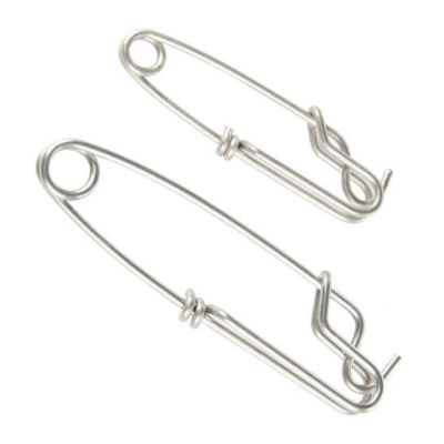 CLIP A SGANCIO RAPIDO RAGOT AGRAFE PALANGRE INOX 80kg - 3pz.
