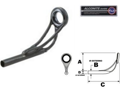FUJI - GMNMVST - APICALI LIGHT SPINNING / BOLOGNESE - PIETRA SIC - COLORE GUN SMOKE