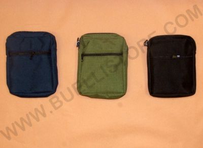 RADAR BORSETTO IN CORDURA PORTA ACCESSORI CON 2 SCOMPARTI BLU/VERDE/NERO