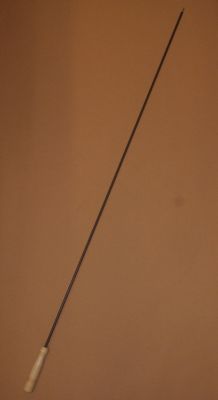 ASTA DI PULIZiA IN ACCIAIO RIVESTITO 95 CM DIAMETRO 6mm FILETTO 3mm