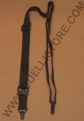 CINGHIA TATTICA A 2 PUNTI CON SGANCIO RAPIDO COLORE NERO