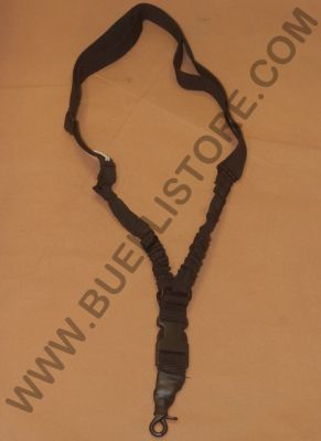 CINGHIA TATTICA AD 1 PUNTO CON SGANCIO A CLIP COLORE NERO